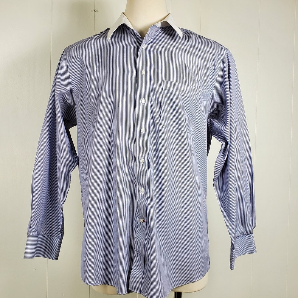 Daniel Cremieux poplin 17- 35 dress shirt
